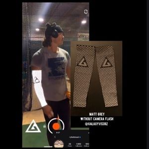 Camera Glow activated Athletic G-Sleeve!